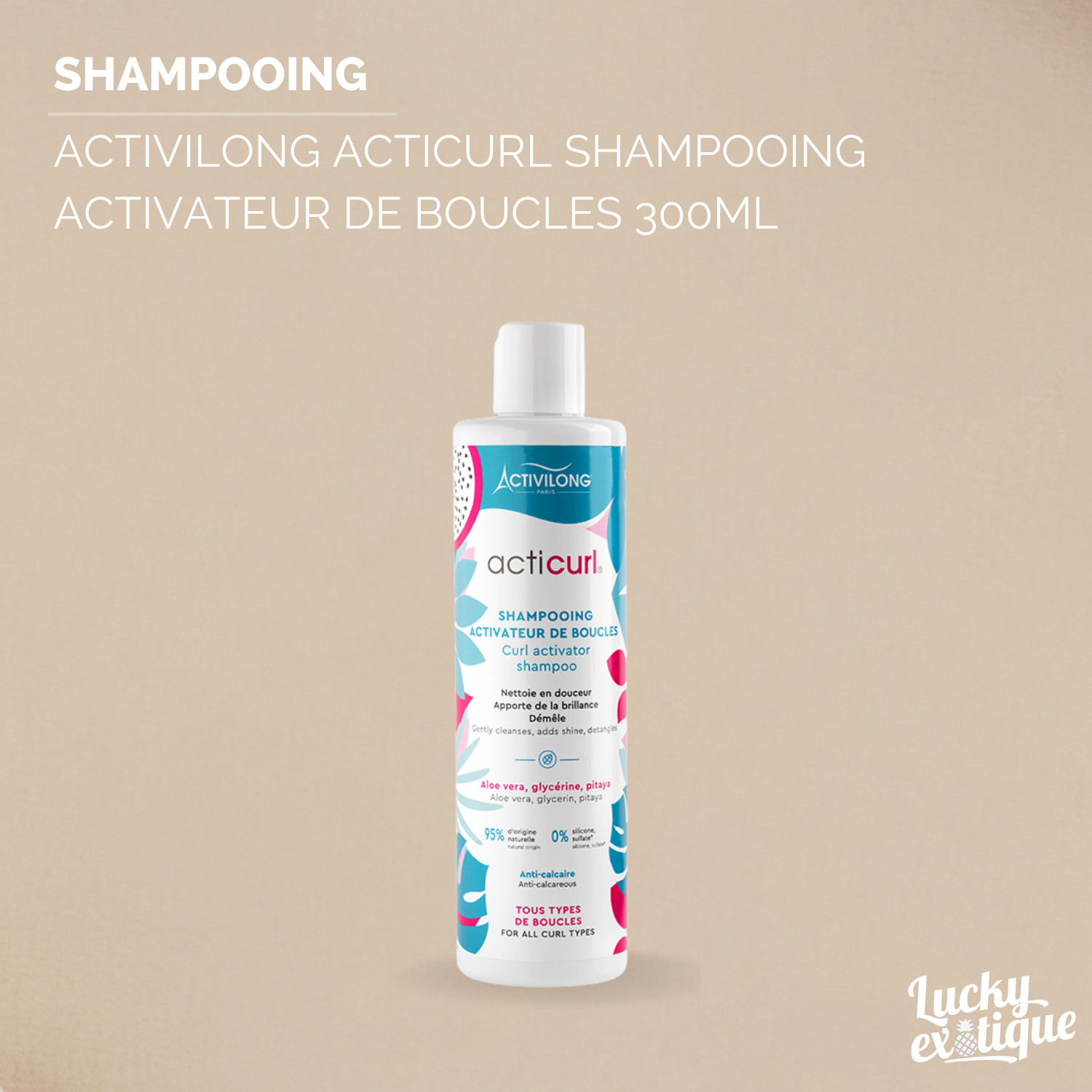 shampooing activateur de boucles activlong acticurl