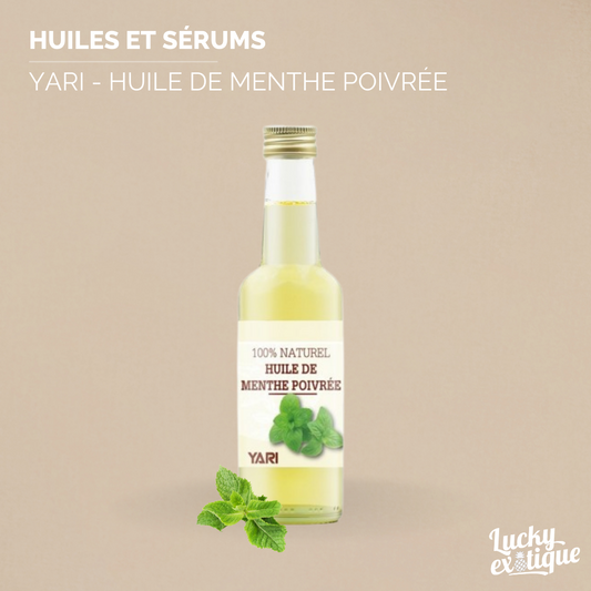 YARI - Huile de menthe poivrée naturelle