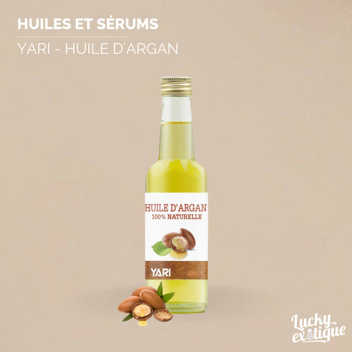 YARI - Huile d'argan naturelle