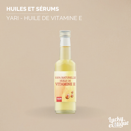 YARI - Huile de vitamine E naturelle