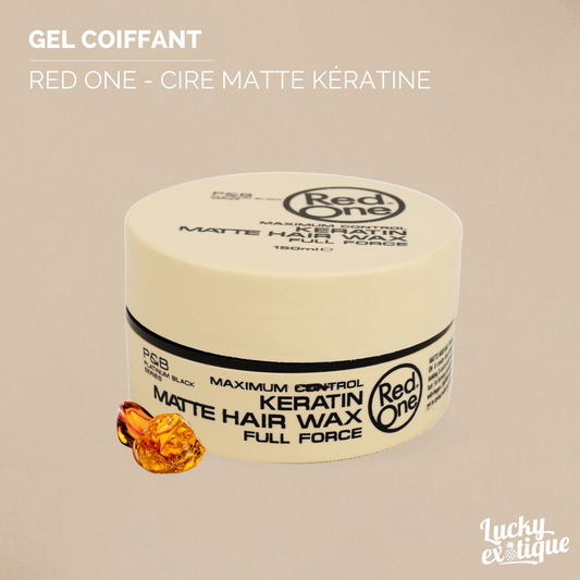 RED ONE - Cire matte kératine