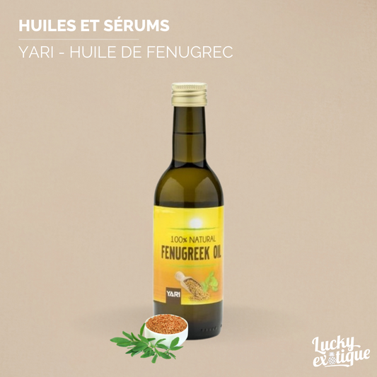 Produit YARI - Huile de Fenugrec naturelle