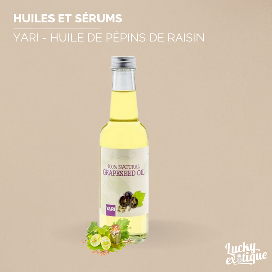 YARI - Huile de pépins de raisin naturelle