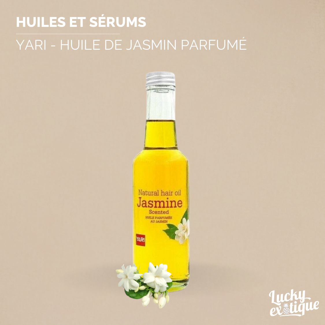 Produit YARI - Huile de jasmin parfumé