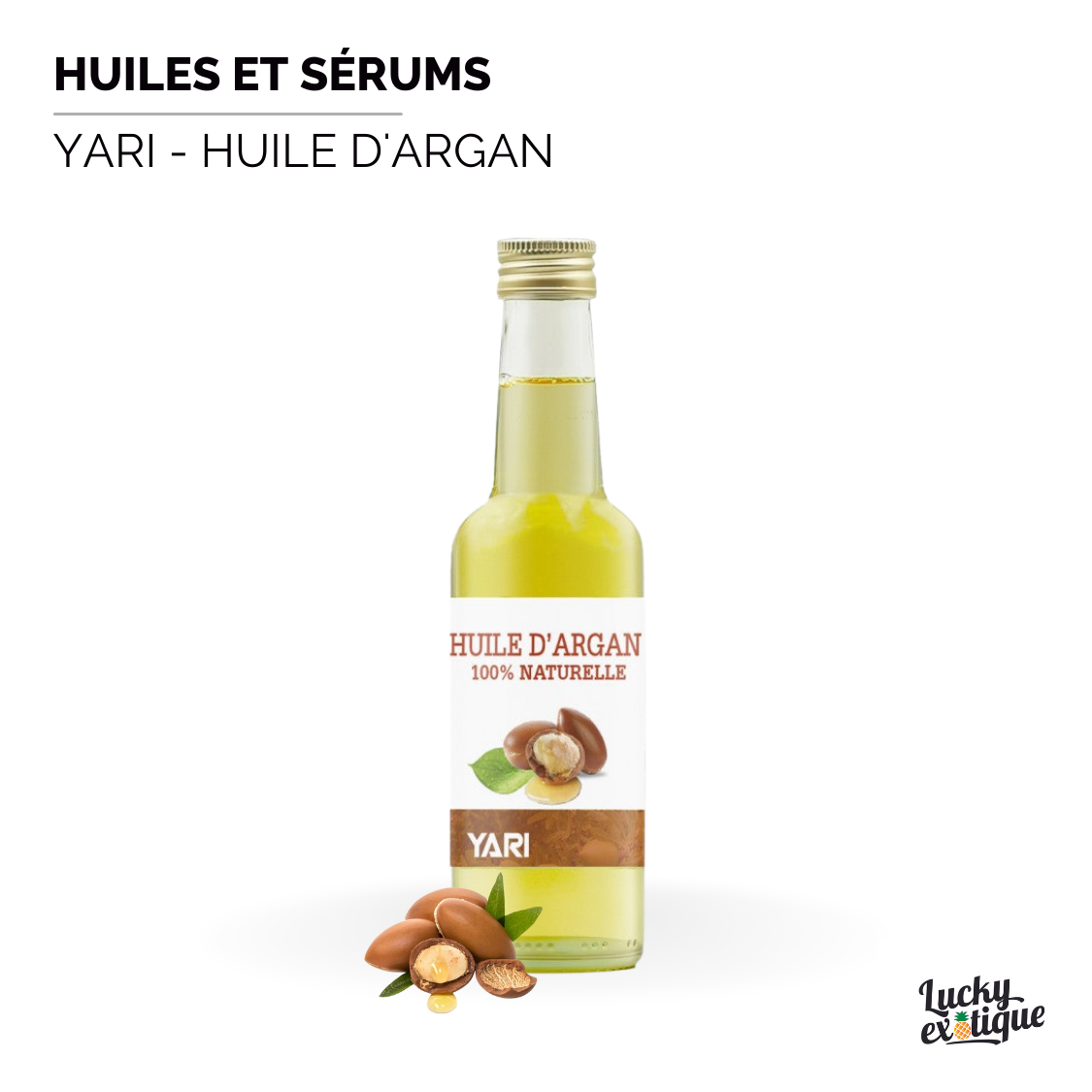 YARI - Huile d'argan naturelle