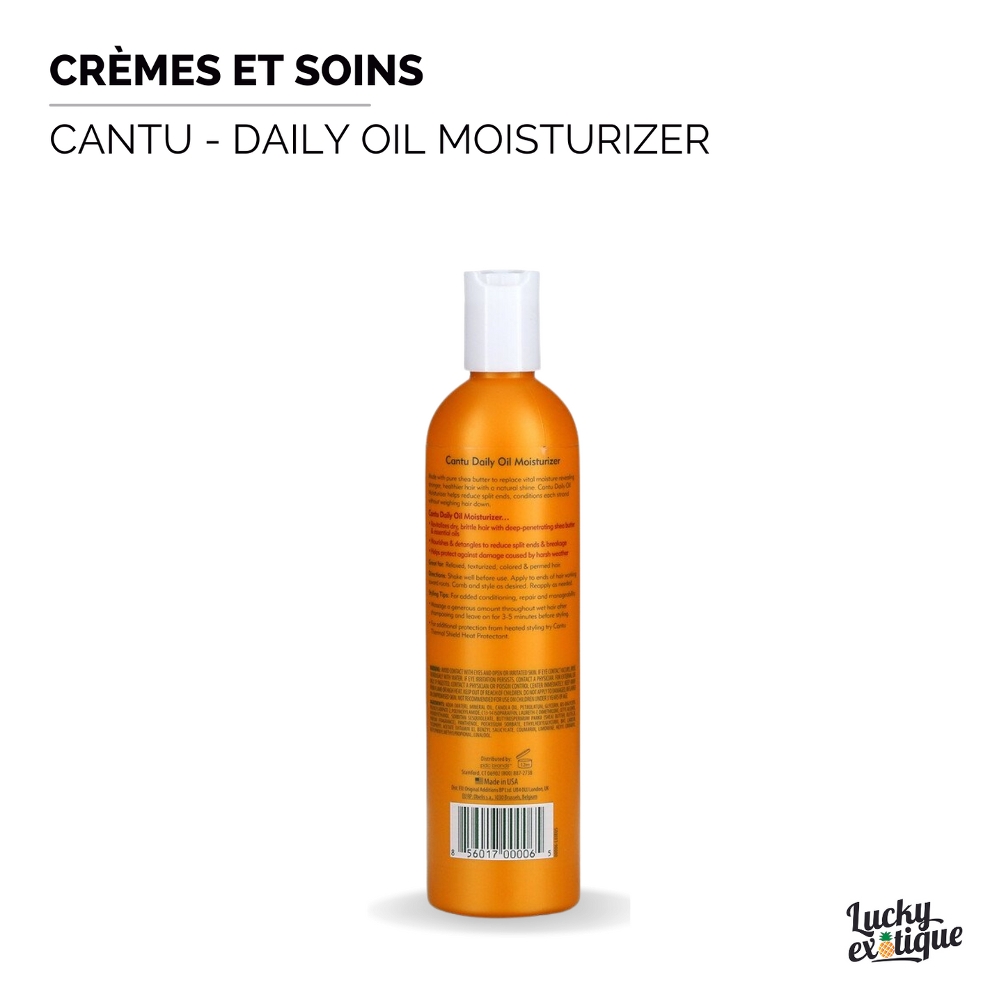 CANTU Daily oil moisturizer