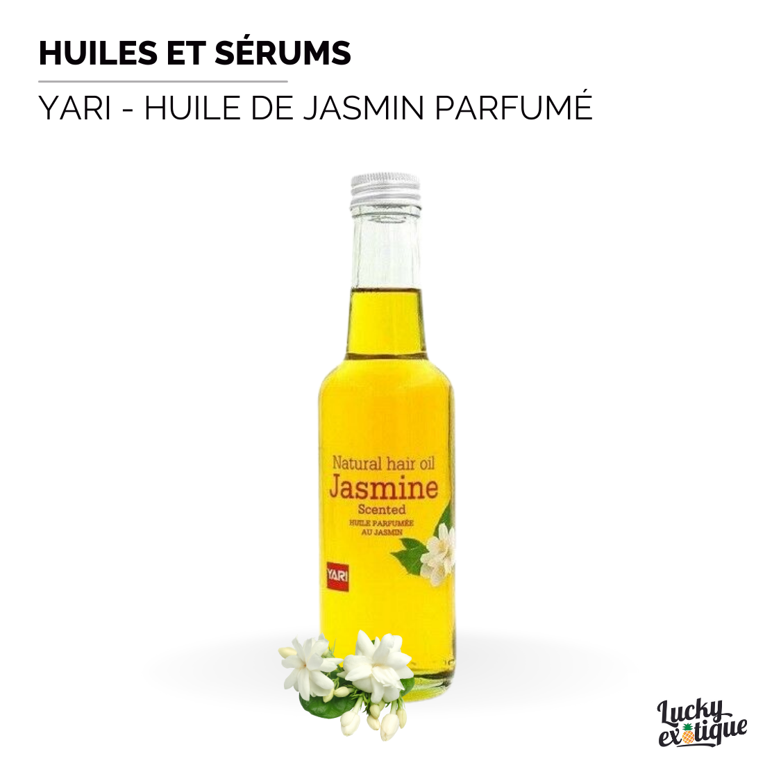 Produit YARI - Huile de jasmin parfumé