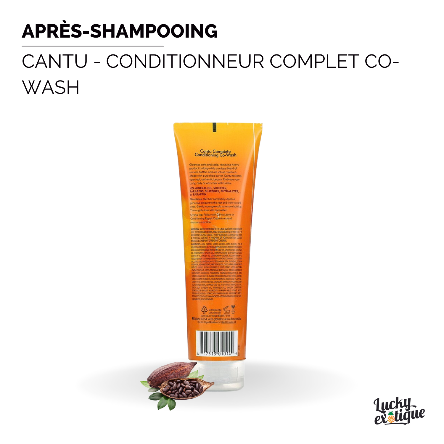 CANTU - Conditionneur complet Co-Wash