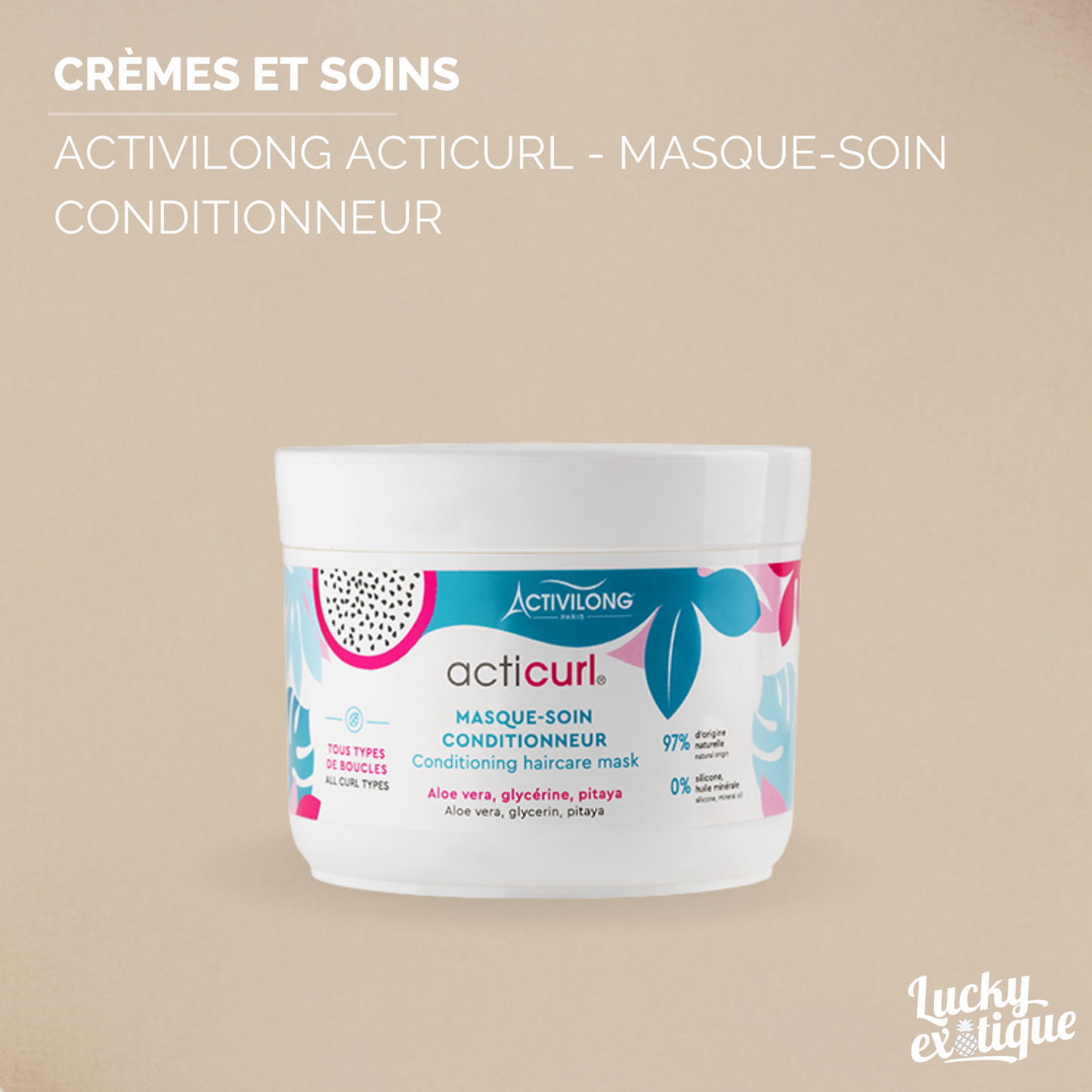 Masque soin conditionneur Activilong Acticurl