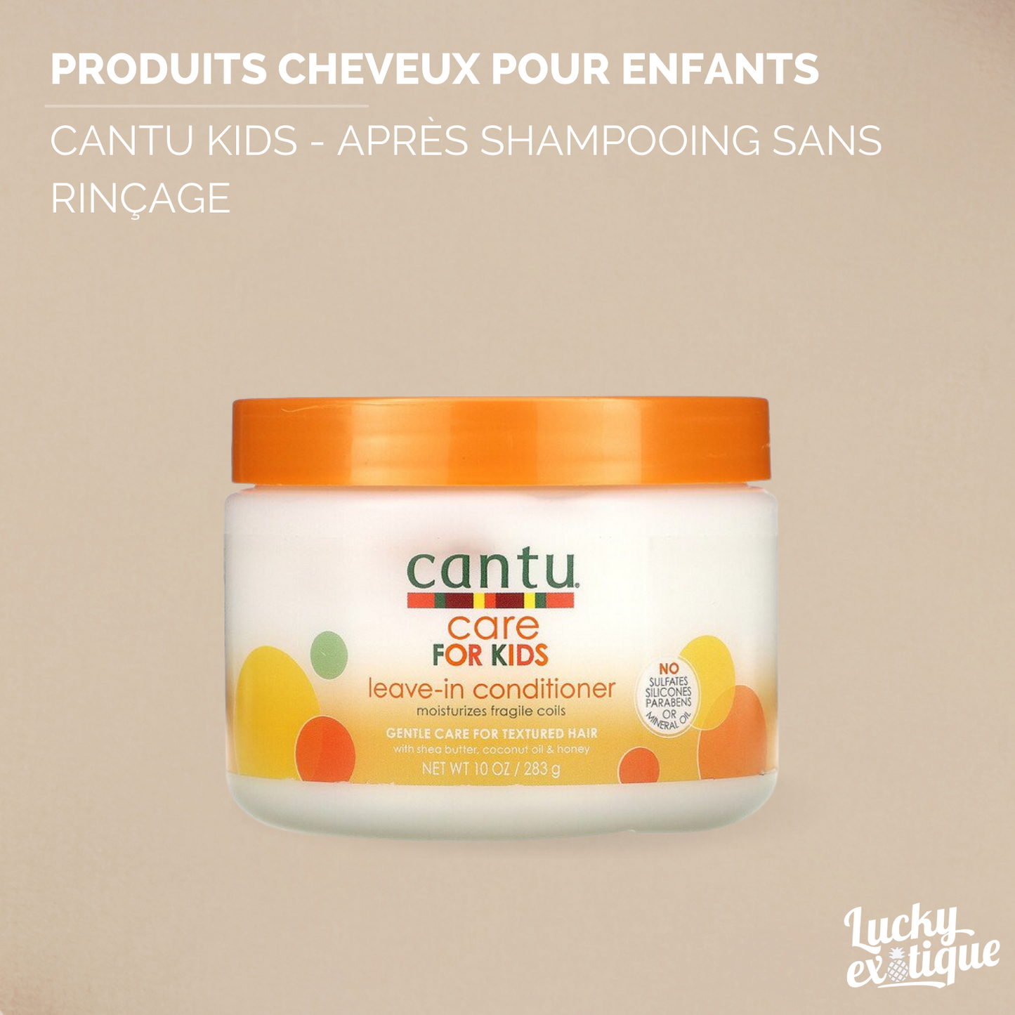 CANTU KIDS Après shampooing sans rinçage