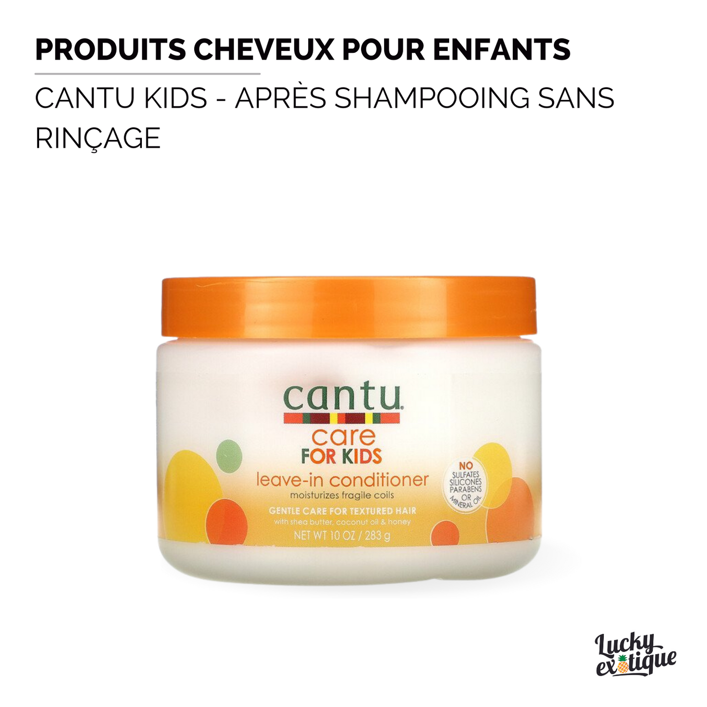 CANTU KIDS Après shampooing sans rinçage