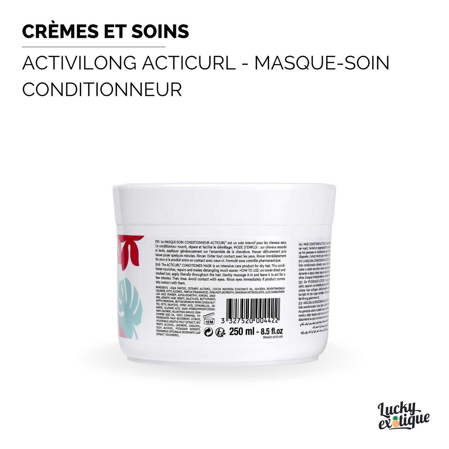 Masque soin conditionneur Activilong Acticurl