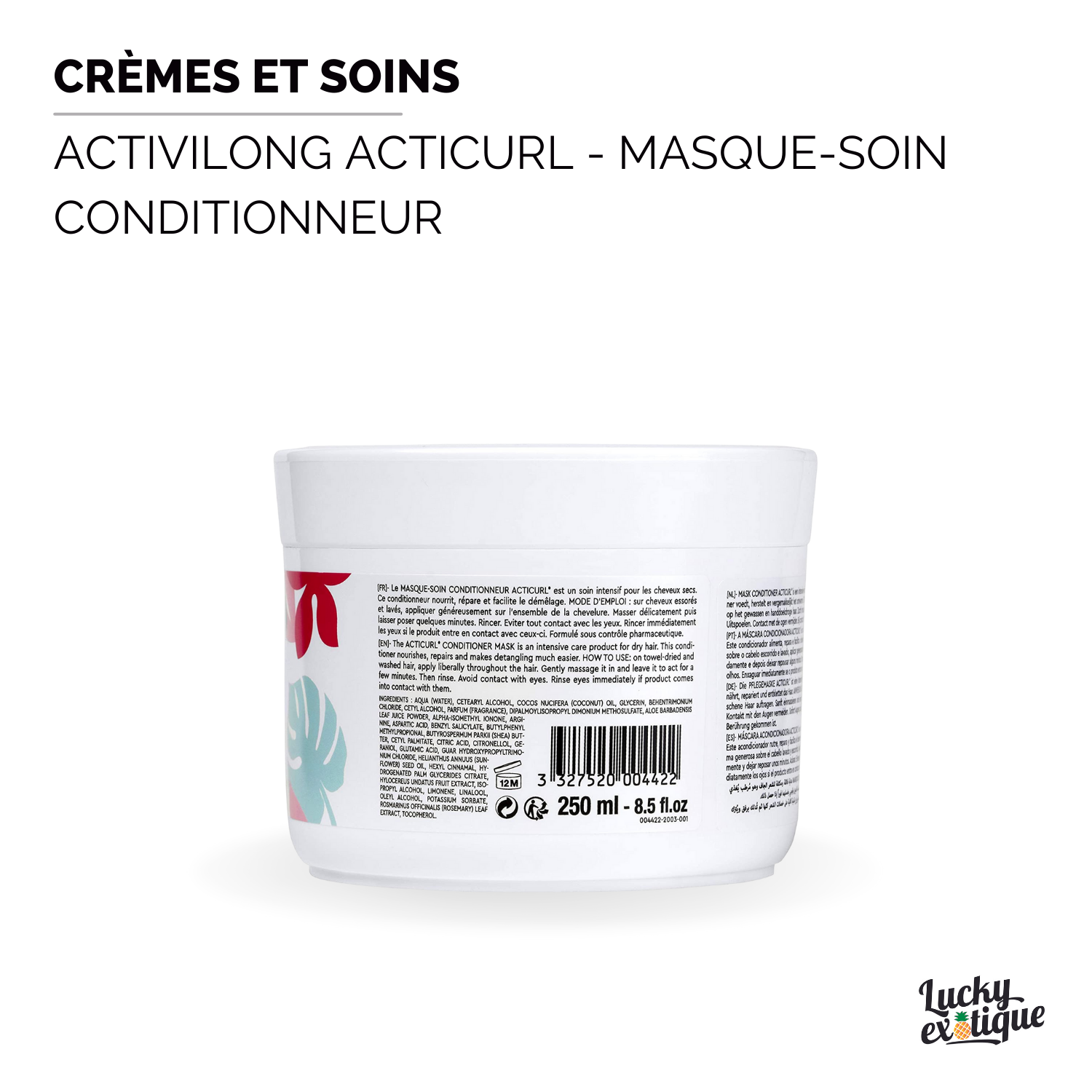 Masque soin conditionneur Activilong Acticurl